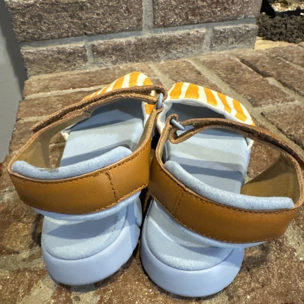 Camper Kids Oruga Leather Sandals Multicolor Strap Sandals, size 33 #271 - Picture 10 of 16